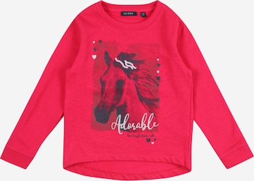 Sweat-shirt BLUE SEVEN en rose : devant