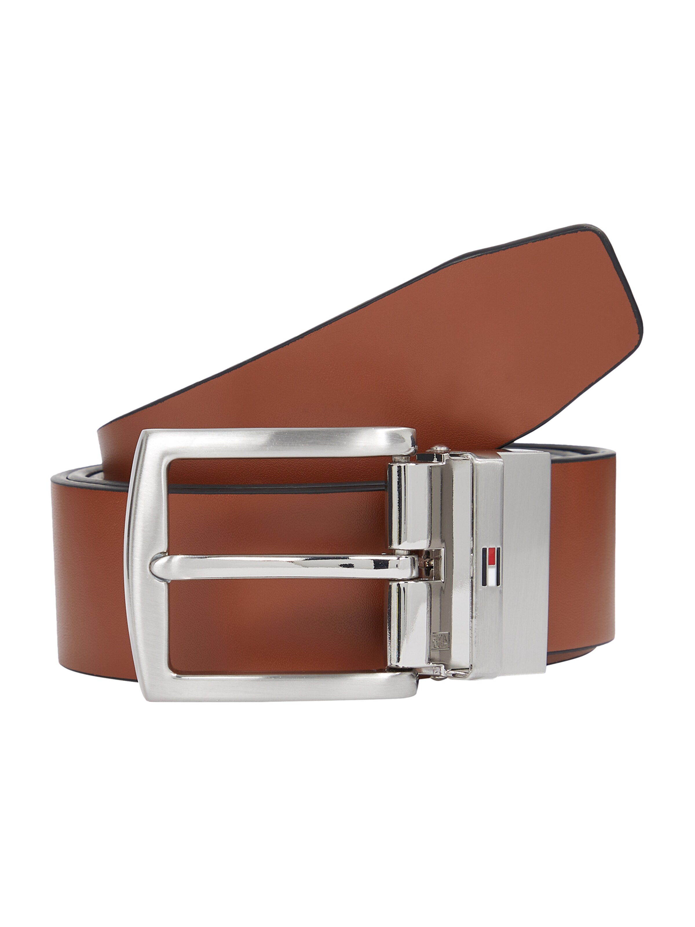 Ceinture 'Denton' TOMMY HILFIGER en marron : devant