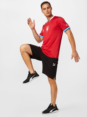 PUMA - Camiseta de fútbol 'Tschechische Republik 22/23' en rojo