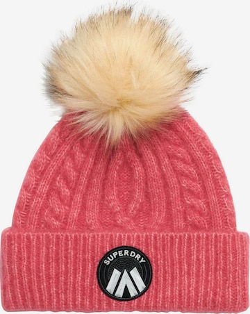 Superdry Muts in Roze: voorkant