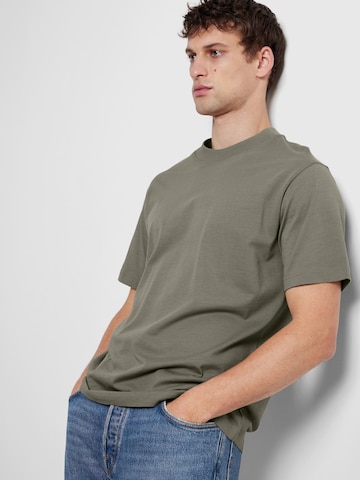 T-Shirt 'Colman' SELECTED HOMME en vert