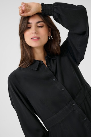 Robe-chemise 'Chynette' CULTURE en noir