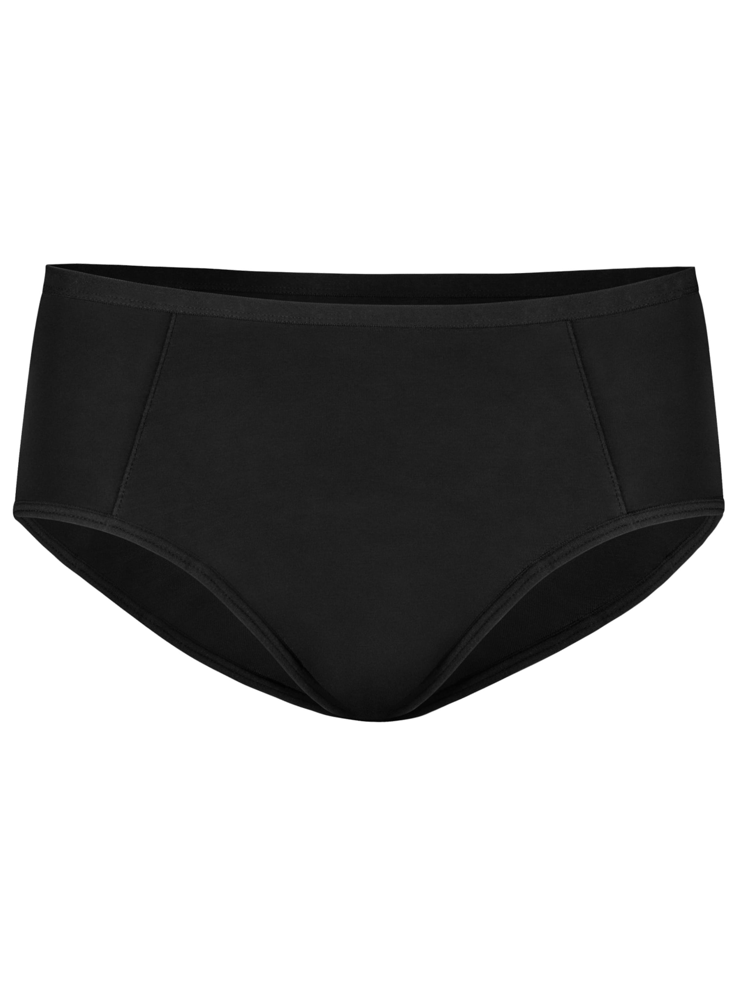 Slip ' Alles Geregelt High Waist Extrastark ' Nur Die en noir : devant