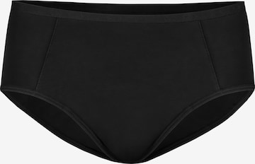 Nur Die Maxislip ' Alles Geregelt High Waist Extrastark ' in Schwarz: Vorderseite