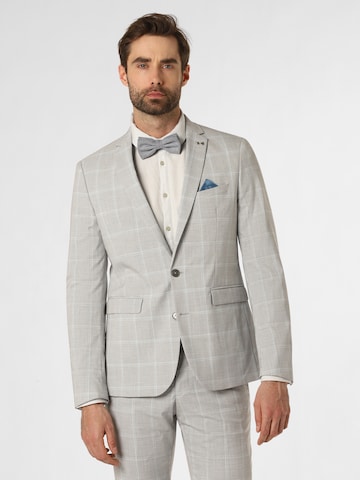 Finshley & Harding London Slim fit Suit ' Brixdon ' in Grey: front