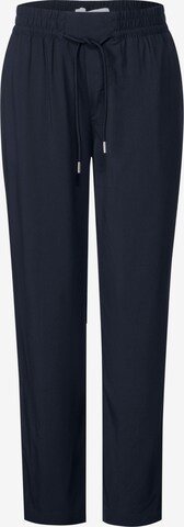 STREET ONE Regular Broek 'Bonny' in Blauw: voorkant