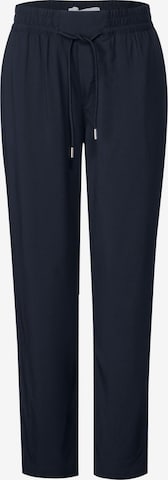 STREET ONE Regular Trousers 'Bonny' in Blue: front