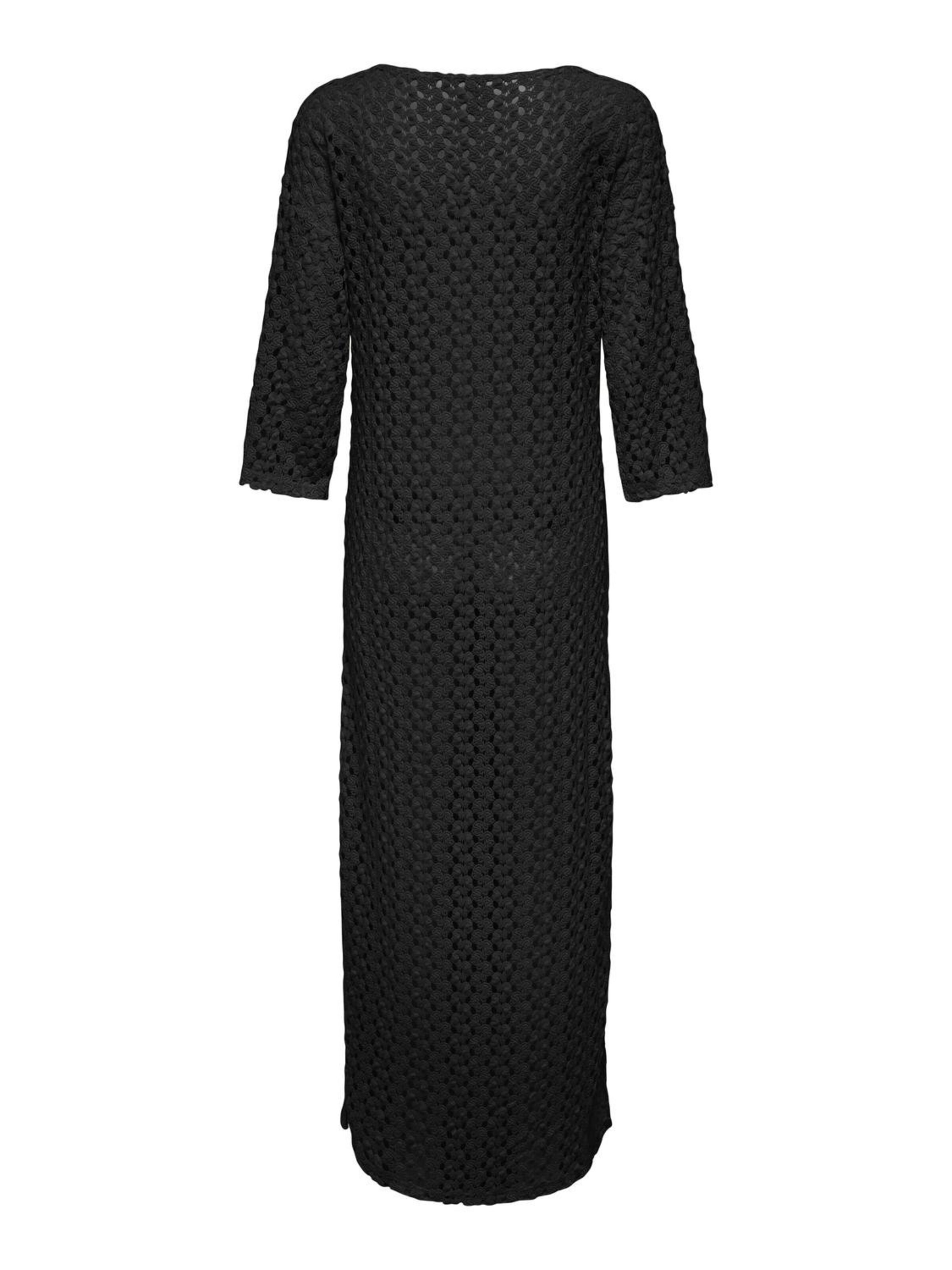 ONLYPletena haljina - crna boja