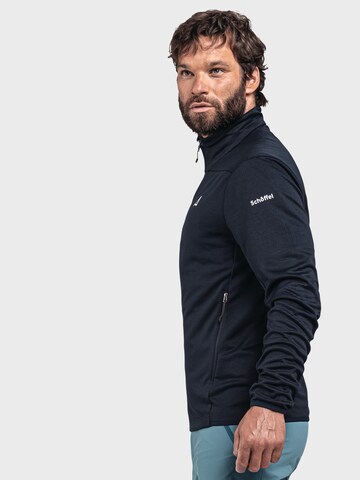 Schöffel Athletic fleece jacket 'Svardalen' in Blue