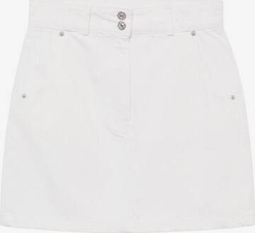 MANGO Skirt 'MARION' in White: front