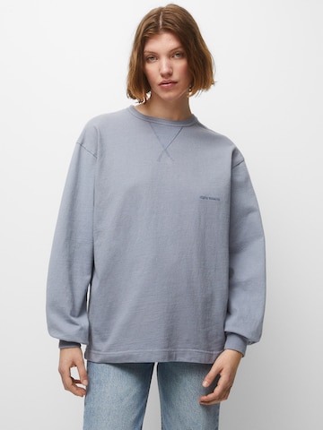 Sweat-shirt Pull&Bear en bleu : devant