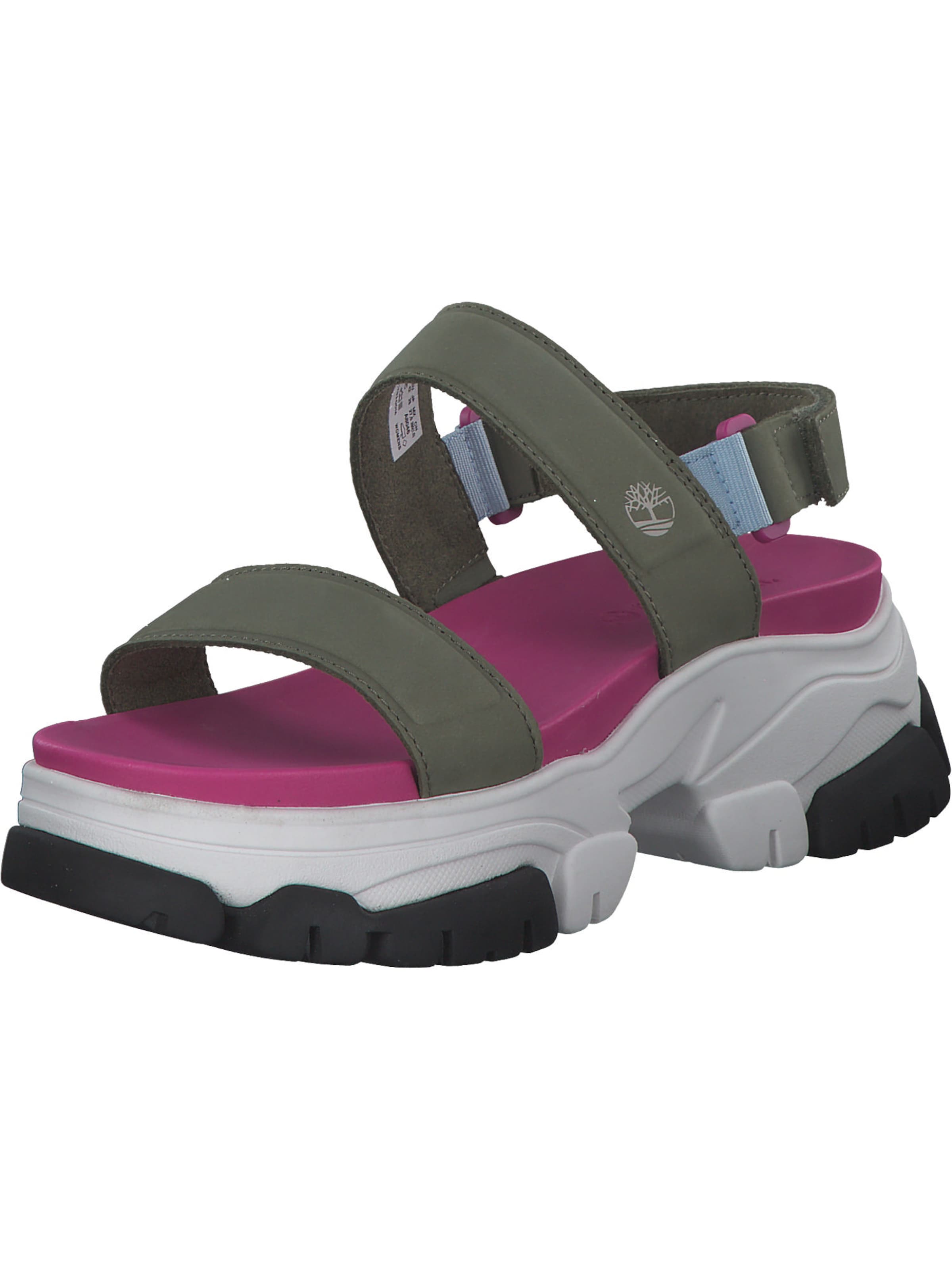 TIMBERLAND Sandale 'Adley Way' in Grün: Vorderseite