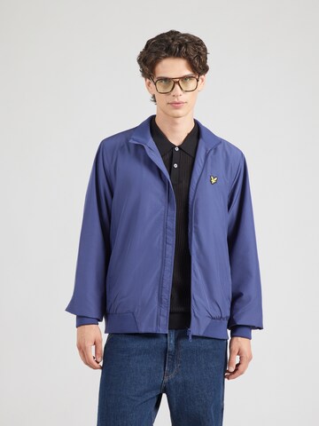 Lyle & Scott Демисезонная куртка в Синий: спереди