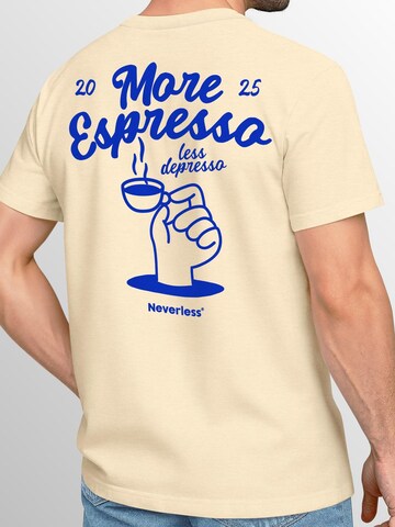 Neverless Shirt 'More Espresso' in Beige