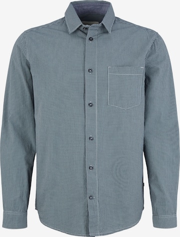 TOM TAILOR Regular fit Button Up Shirt in Blue: front