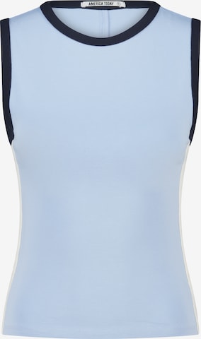 America Today Top in Blue: front
