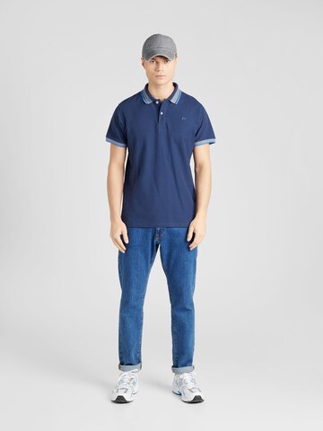 BLEND Poloshirt in Blau