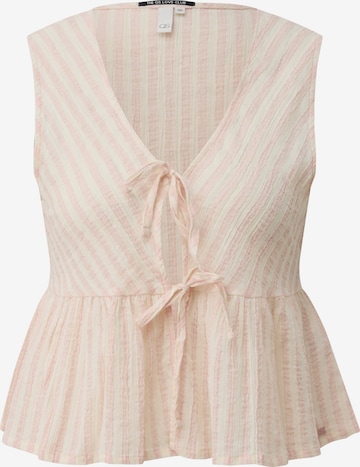 Chemisier QS en rose : devant
