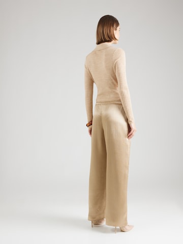 Loosefit Pantaloni di Abercrombie & Fitch in beige