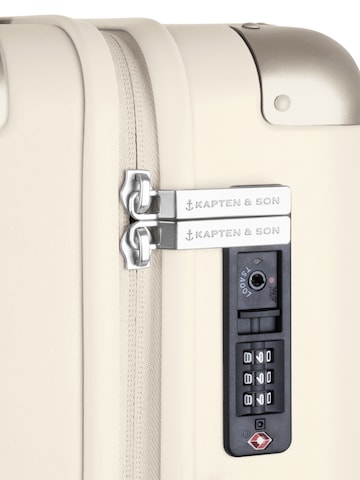 Kapten & Son Suitcase 'Heathrow Cabin' in Beige
