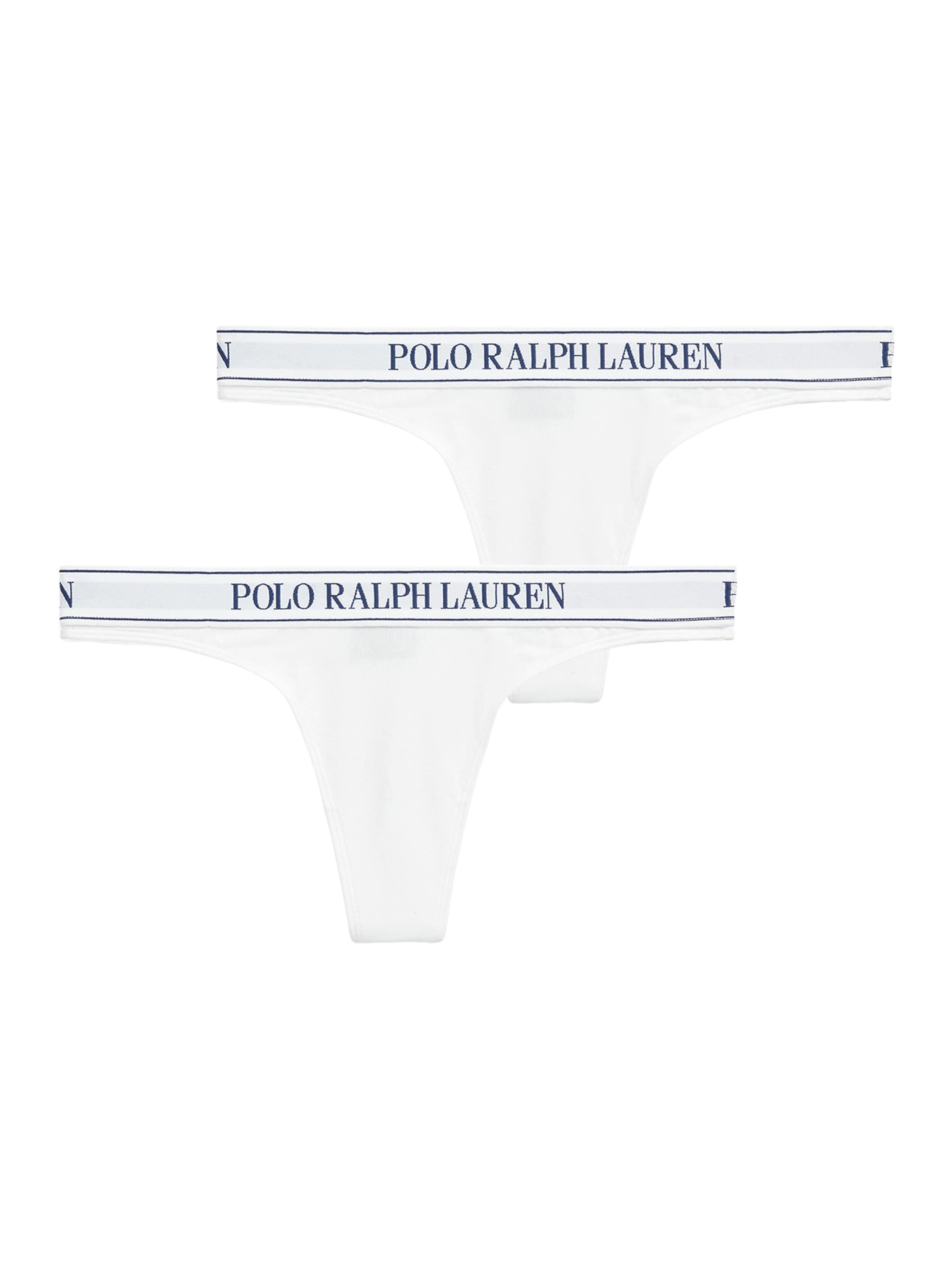 String 'Polo Essentials' Polo Ralph Lauren en blanc : devant