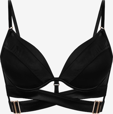 Hunkemöller Push-up Rintaliivi värissä musta: etupuoli
