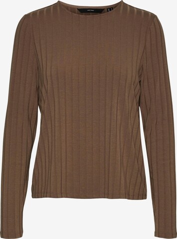 VERO MODA Shirt 'Aggi' in Brown: front