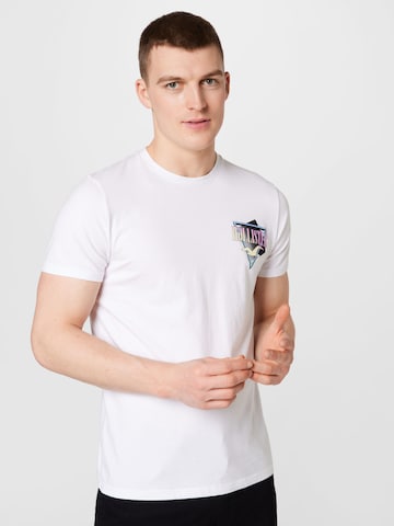 T-Shirt HOLLISTER en blanc : devant