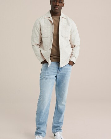 WE Fashion Between-season jacket in Beige