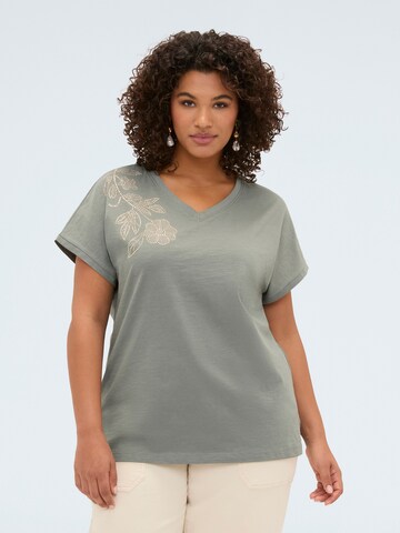 Fiorella Rubino - Camiseta en verde