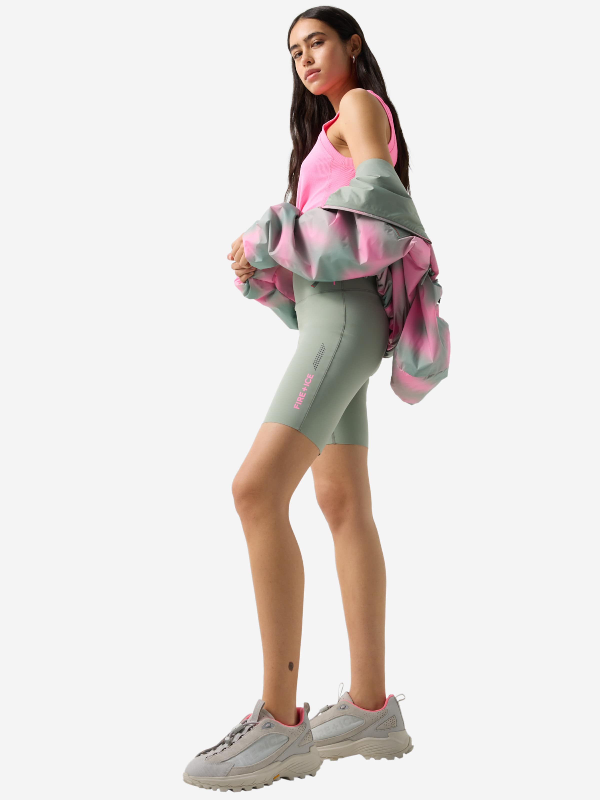 Bogner Fire + Ice Skinny Hose 'Cammi' in Grün