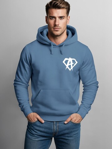 Neverless Sweatshirt 'Anarchy Gym' in Blue