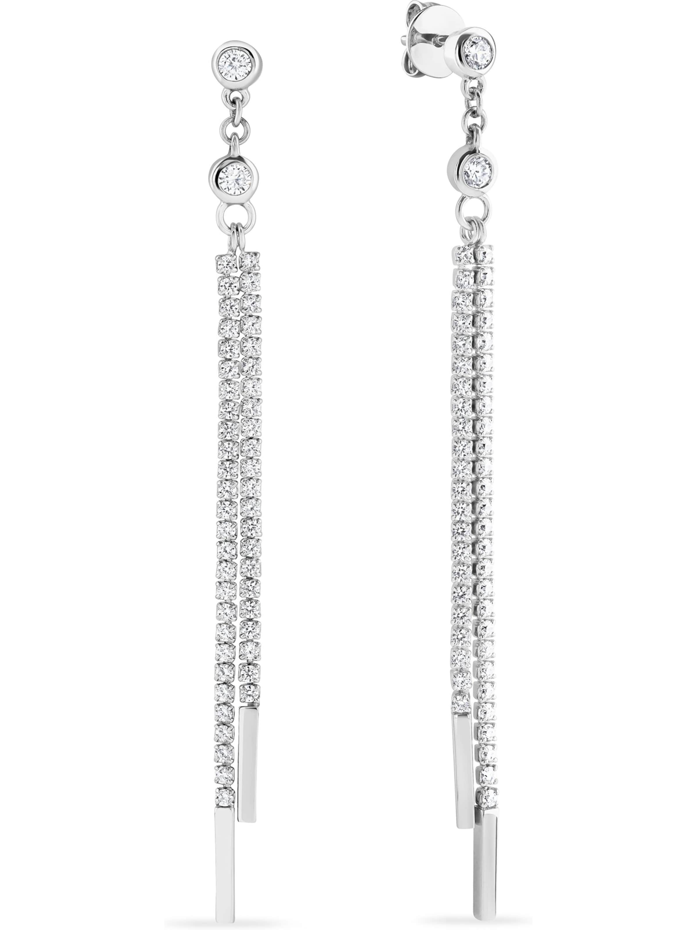 JETTE Ohrringe in Silber: Vorderseite