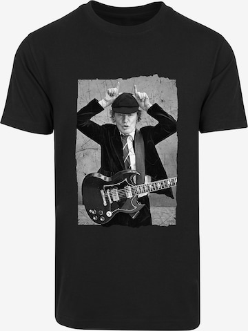 T-Shirt 'ACDC' F4NT4STIC en noir : devant