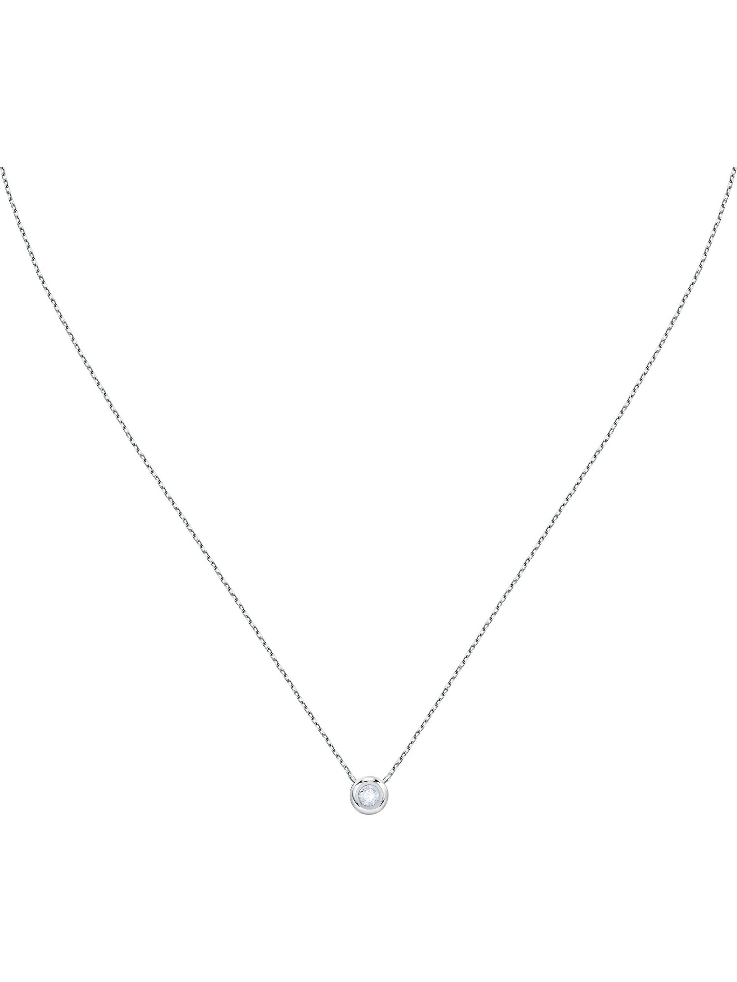 Live Diamond Kette in Weiß