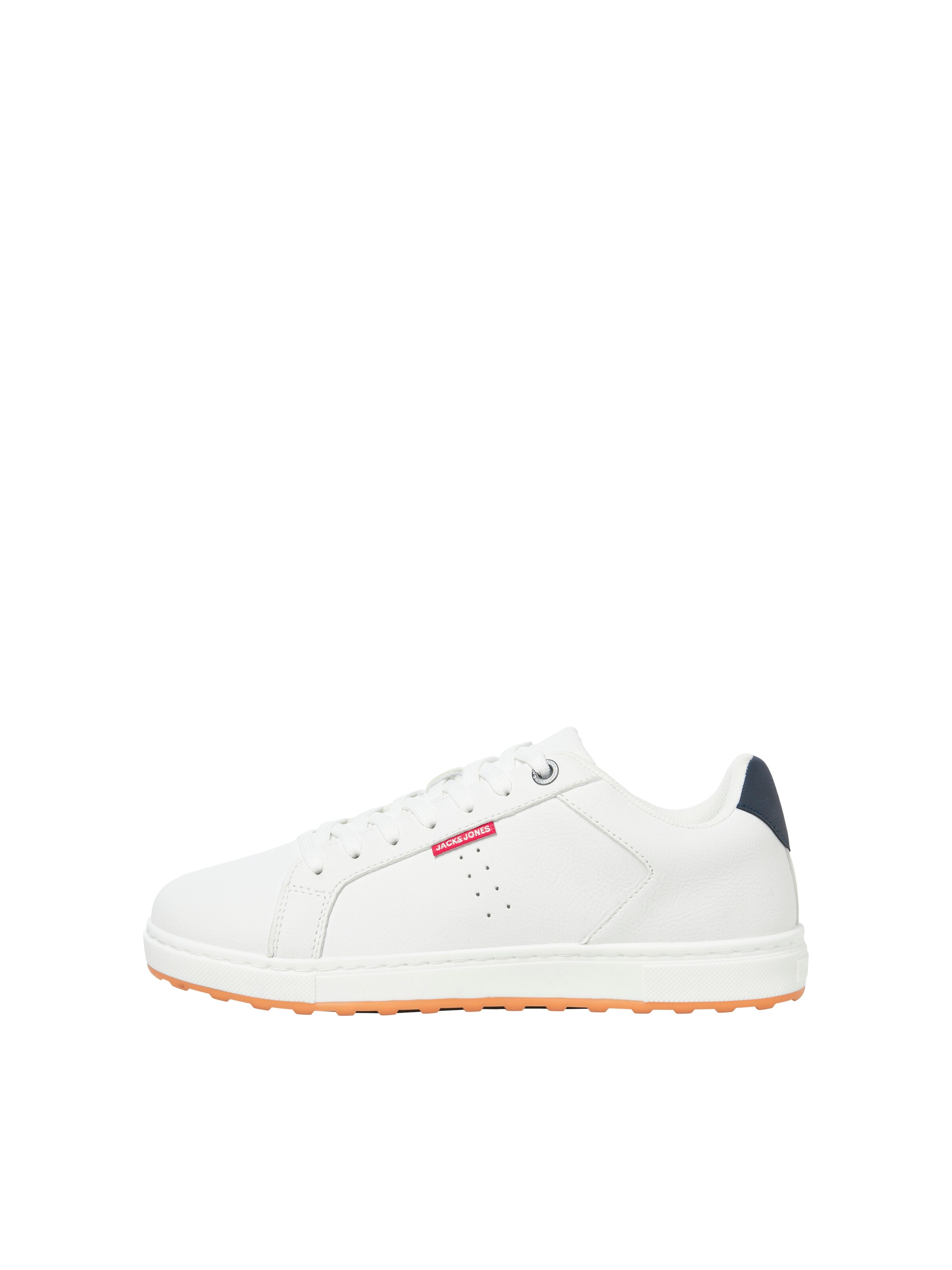 JACK & JONES Platform trainers 'JFWBLAKE' in White: front