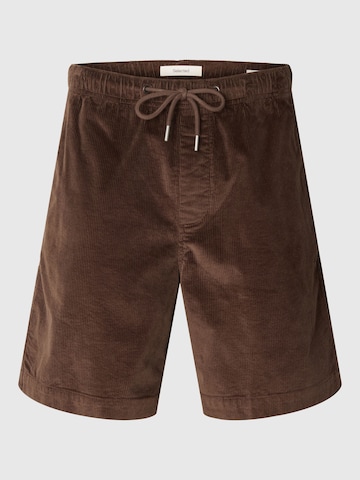 SELECTED - regular Pantalón 'SLHJace' en marrón