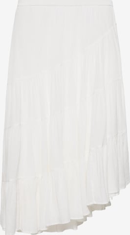 Fustă de la Pull&Bear pe alb: față