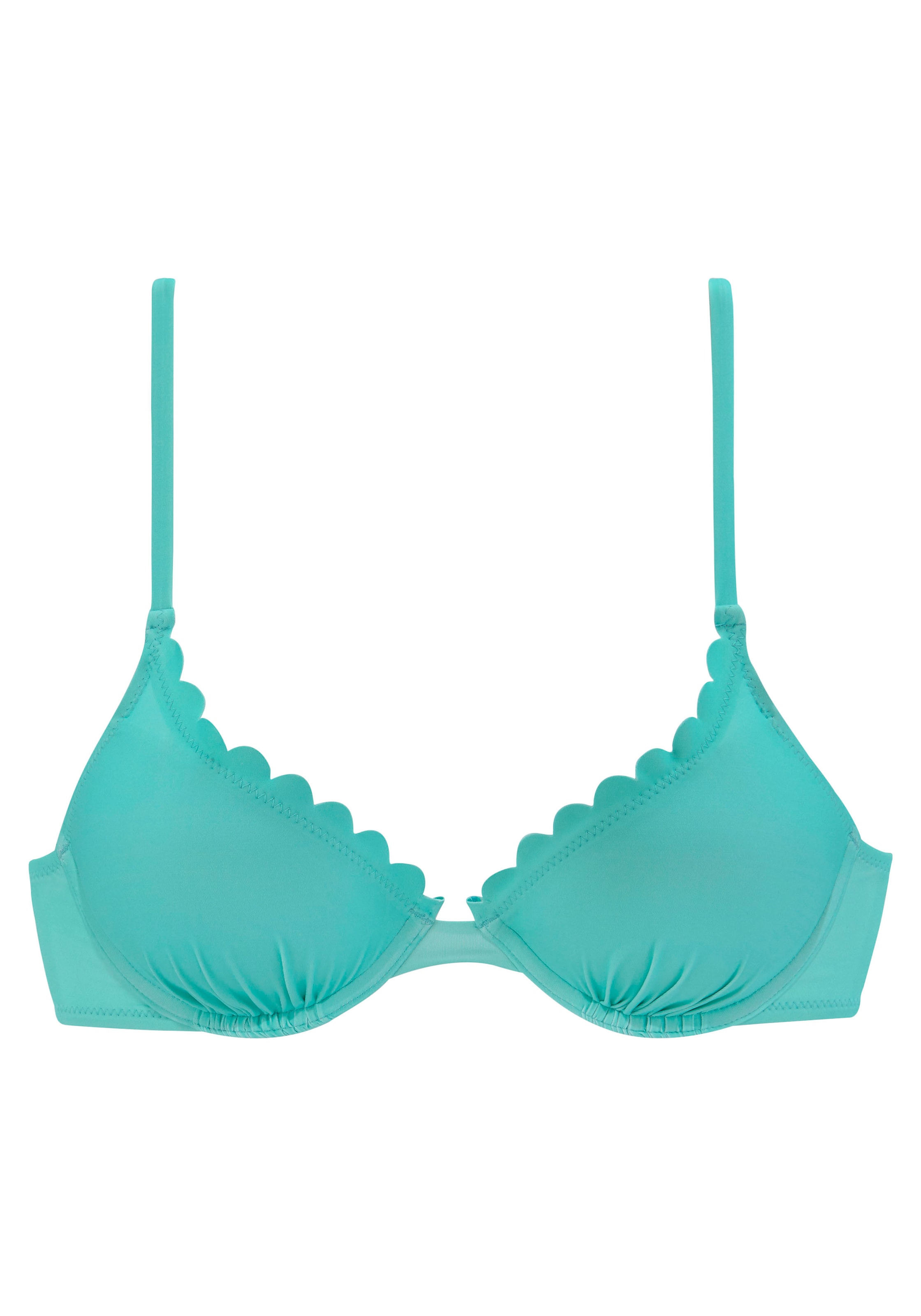 LASCANA Τοπ μπικίνι σε μπλε: μπροστά