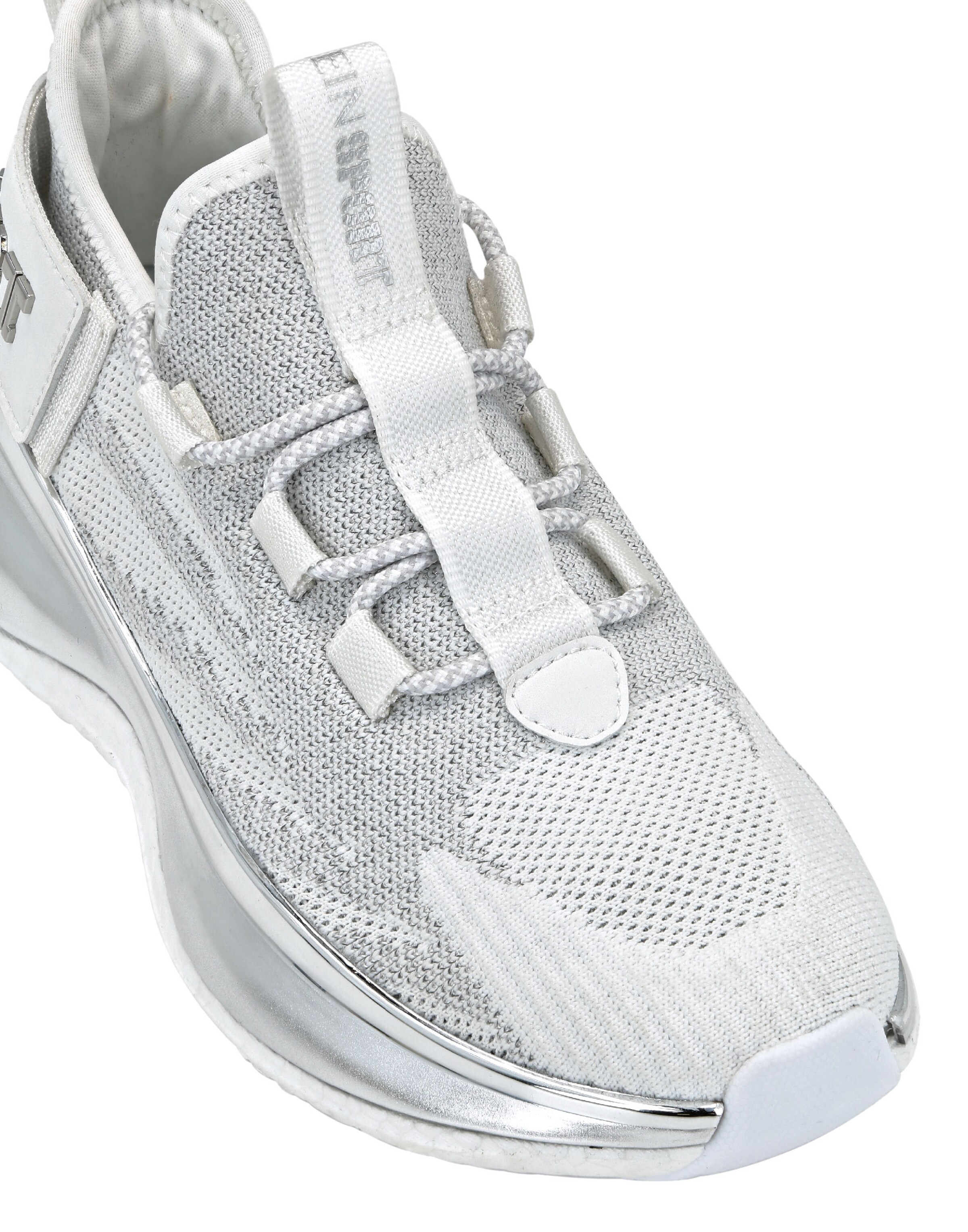 Sneaker bassa 'The Iron Tiger Gen.x.02' di Plein Sport in bianco