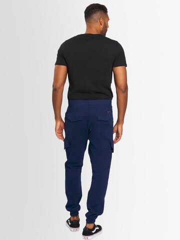 Alessandro Salvarini Tapered Broek 'AS274' in Blauw
