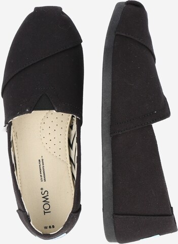 TOMS - Alpercatas 'ALPARGATA' em preto