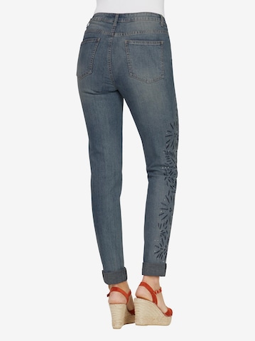 Regular Jeans de la Linea Tesini by heine pe albastru