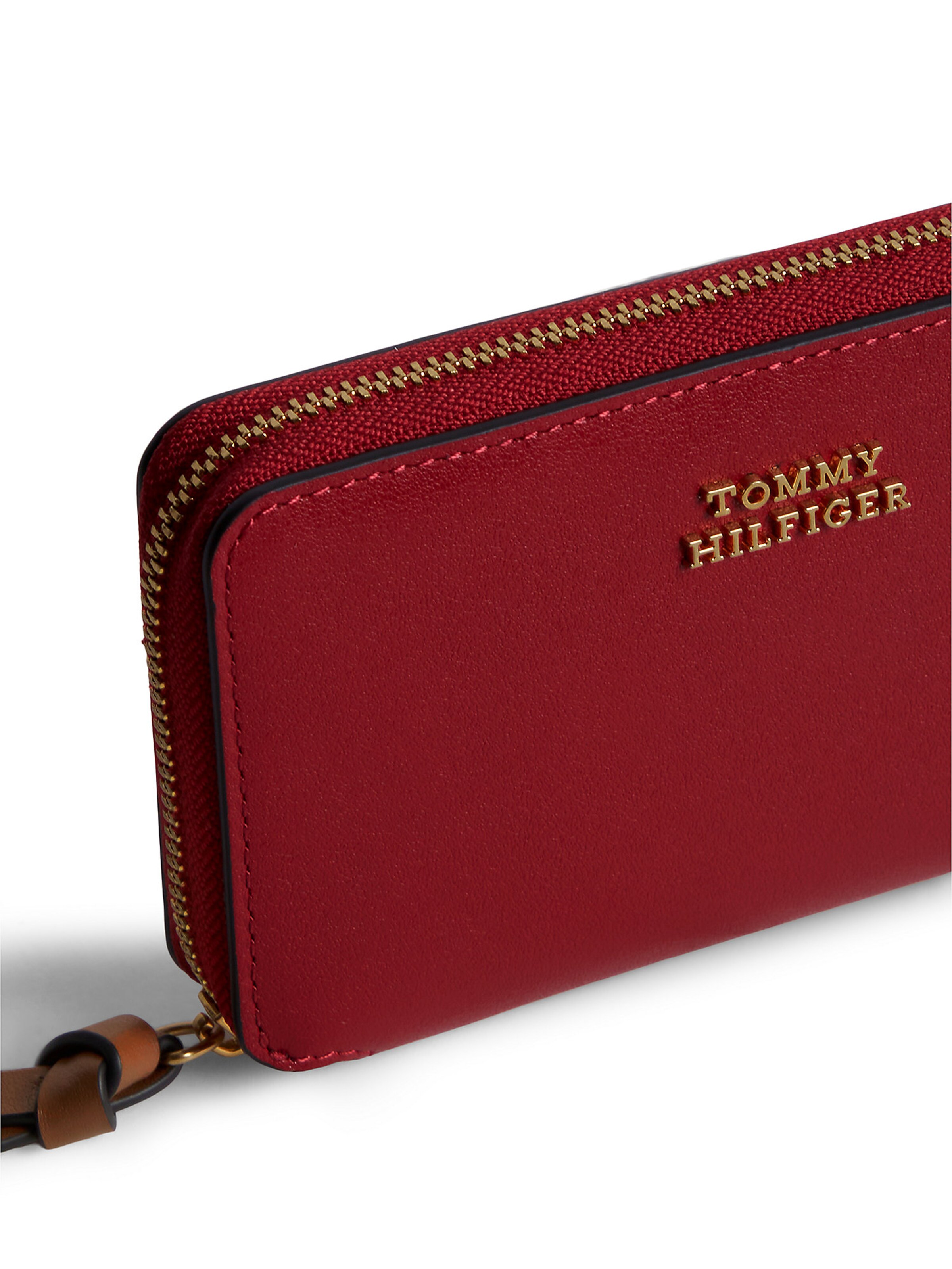 Porte-monnaies TOMMY HILFIGER en rouge