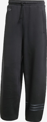 ADIDAS ORIGINALSBaggy Hlače 'Neuclassics' - crna boja: prednji dio