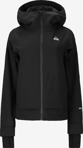 SOS Skijacke in Schwarz: Vorderseite