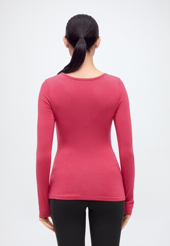 CURARE Yogawear Funkčné tričko 'Flow' - Ružová