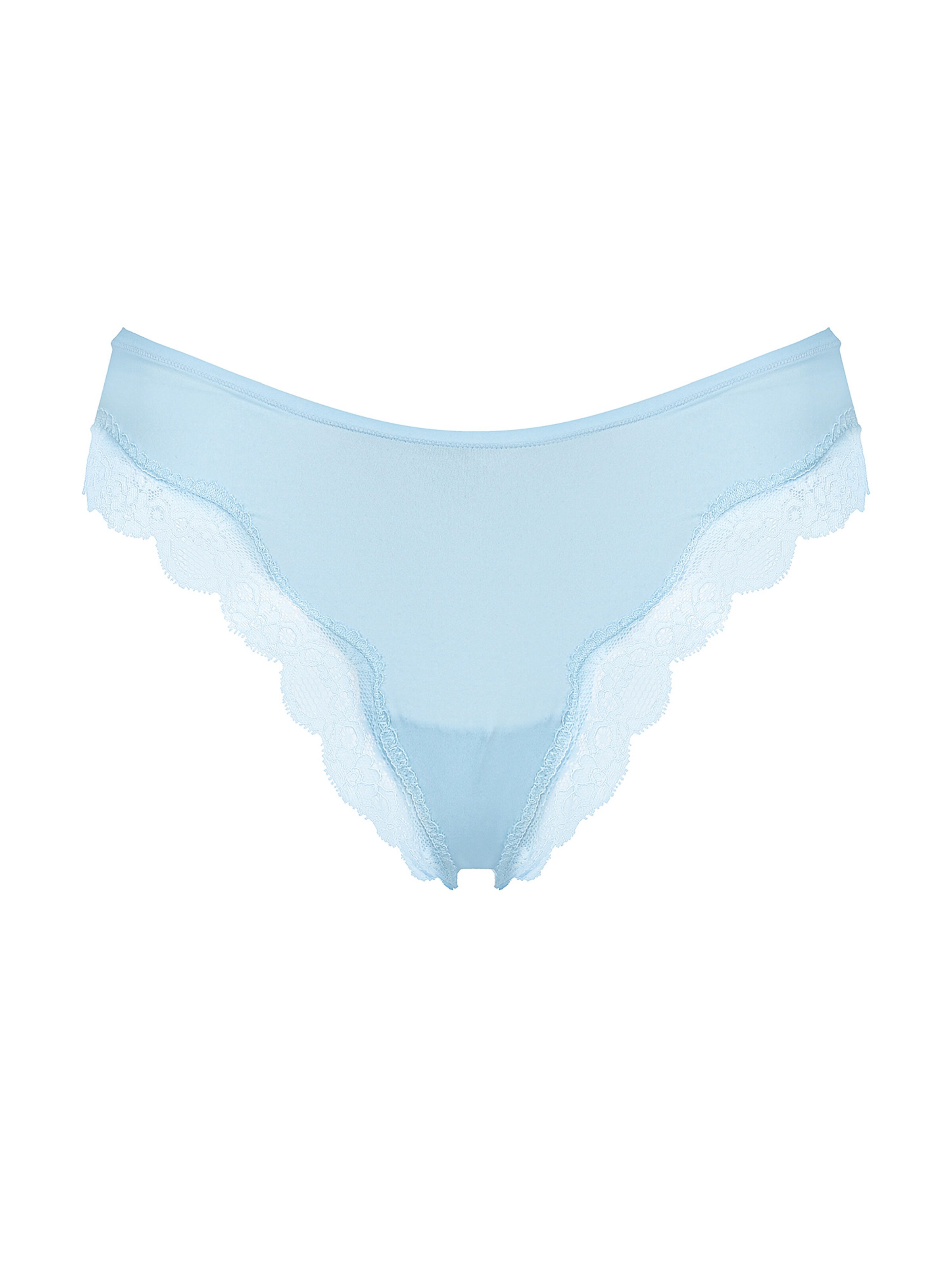 String 'Lace Tanga' cfab (formerly creamy fabrics) en bleu : devant