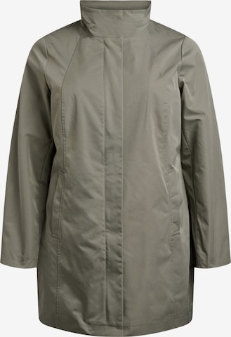 Parka di mezza stagione 'CASHELBY' di Zizzi in verde: frontale