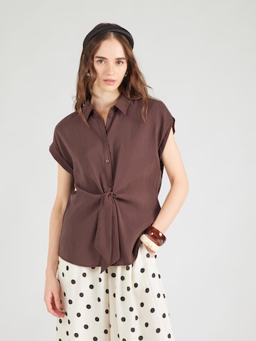 MORE & MORE Blouse in Brown: front